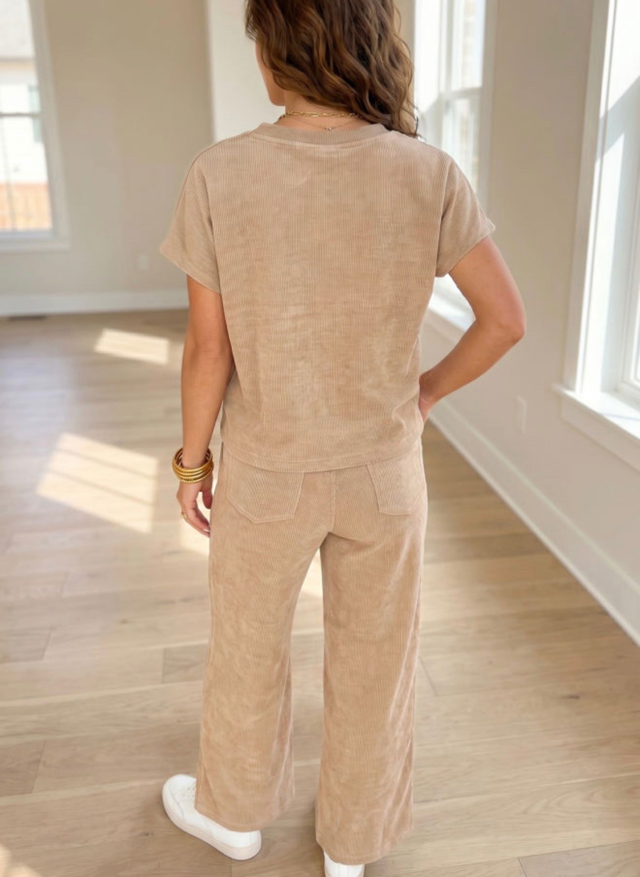 MLKS Tan 2 Piece Set in the World’s Softest Fabric