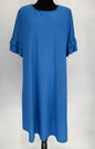 Royal Blue Fully Lined Loose Fit Dress