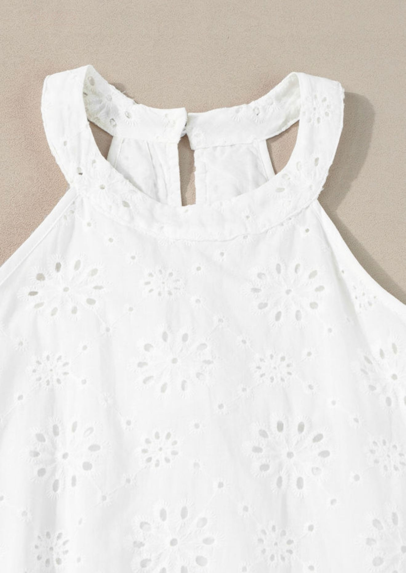 White Eyelet Sundress