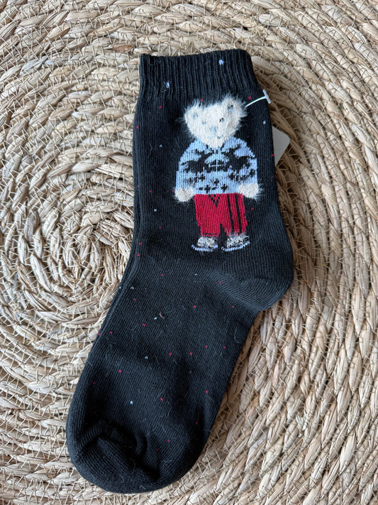 Teddy Bear Socks