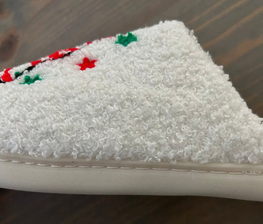 Christmas Tree “Cake” Slippers