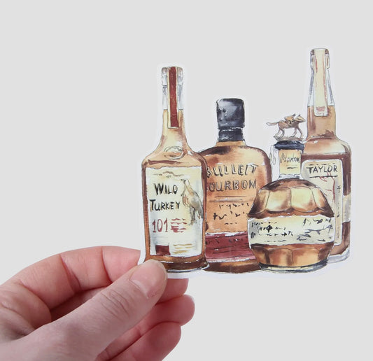 Bourbon Sticker