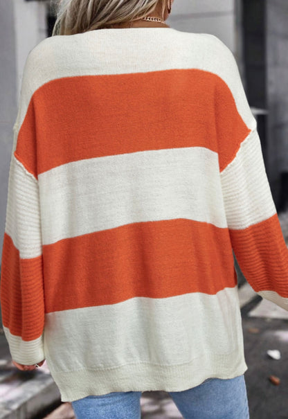 Orange Cream Sweater