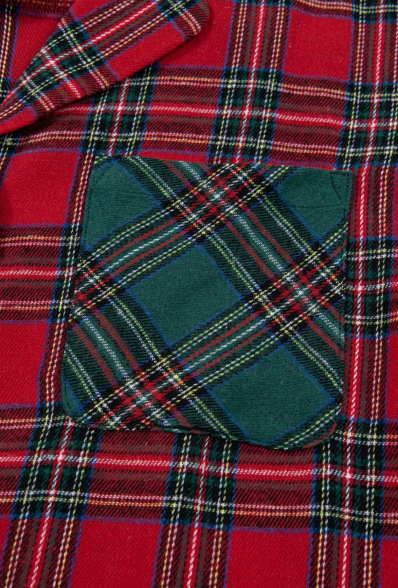 Tartan Plaid 2 Piece Christmas Pajama Set