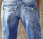 CJF Medium Wash Stretch Fit Denim Carpenter Style Jeans