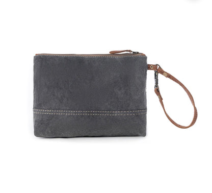 MY2 MYRA BRAND Burlander Pouch with Tassel Zip Closure, Inside Pockets and Lots of Style