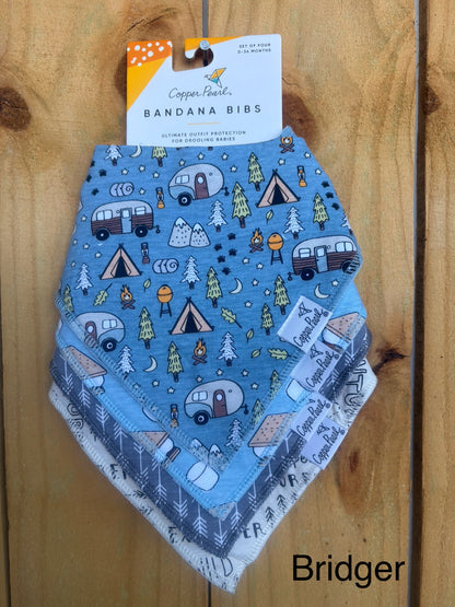 Bandana Bibs | Copper Pearl