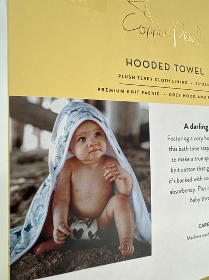 Hooded Towel | Copper Pearl