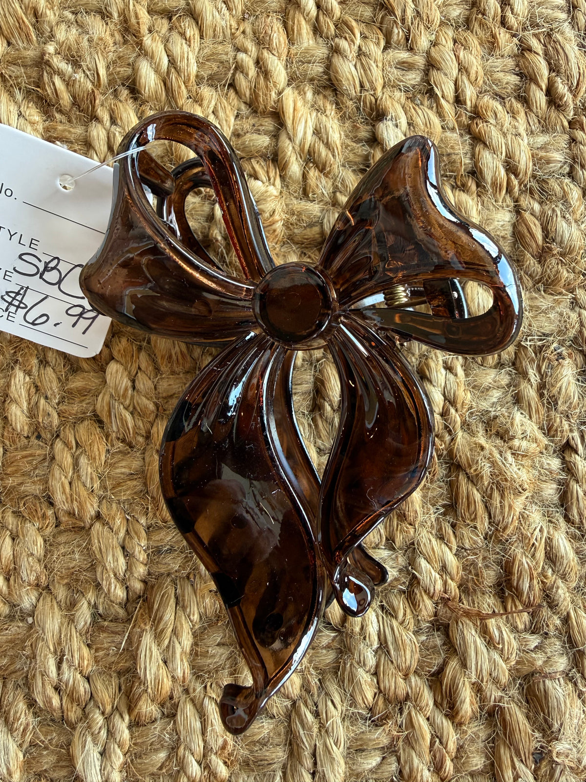 SBC Hair Clip with Bow Shape for Cute Style to Any Hairstyle