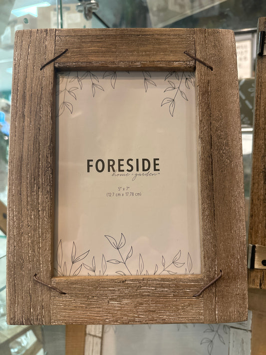 Brown wood Frame 5” x 7” | FORESIDE
