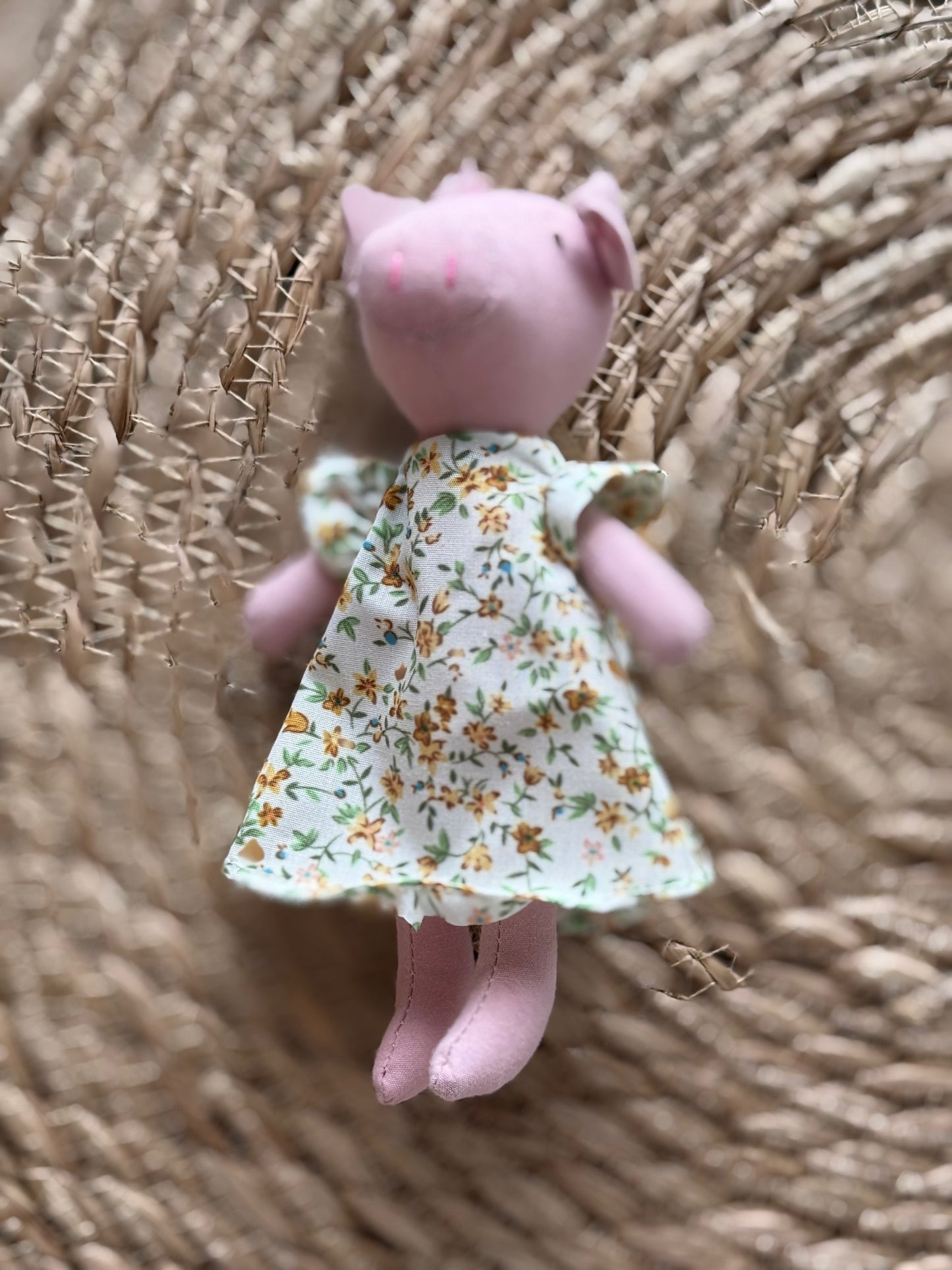 Soft fabric animals from Ivy's Gifts & Boutique, featuring cute designs and vibrant colors for little ones.