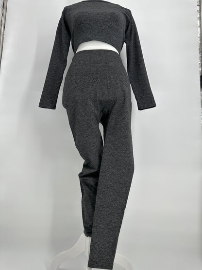 Gray 2 piece Lounge Wear Set