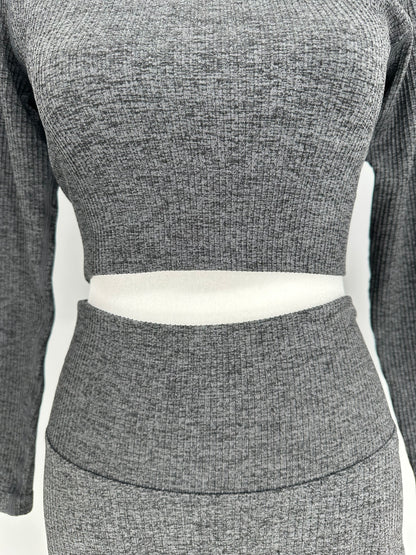 Gray 2 piece Lounge Wear Set