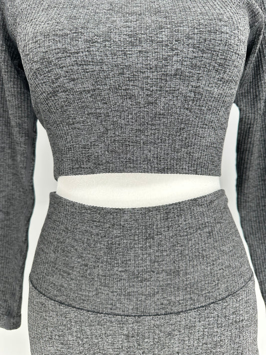 Gray 2 piece Lounge Wear Set