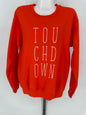 Orange Touchdown Sweatshirt