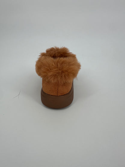 Camel Color Fur Bootie