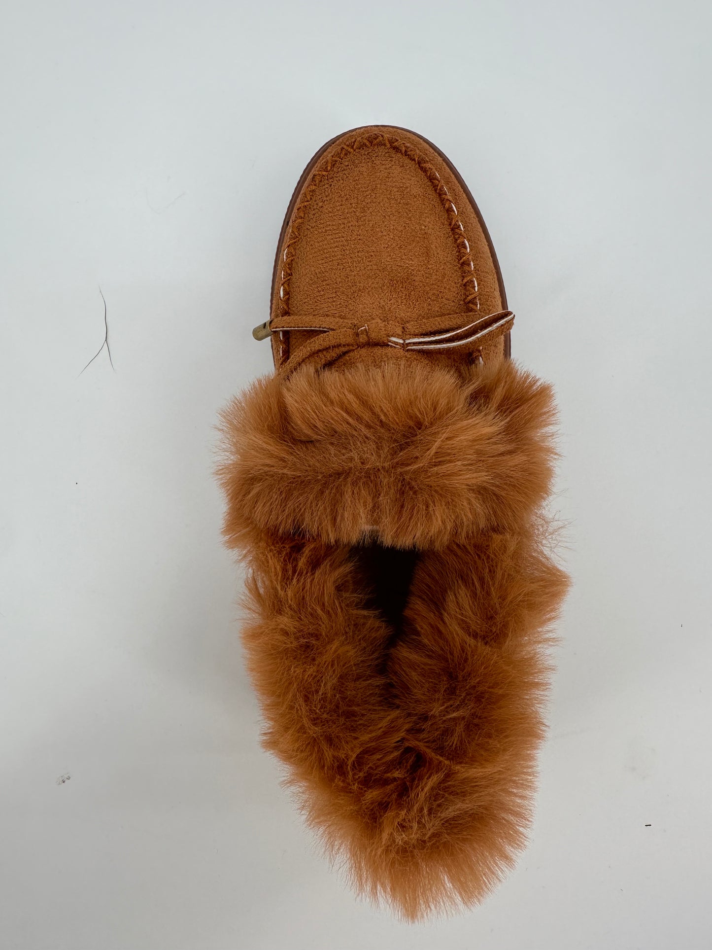Camel Color Fur Bootie
