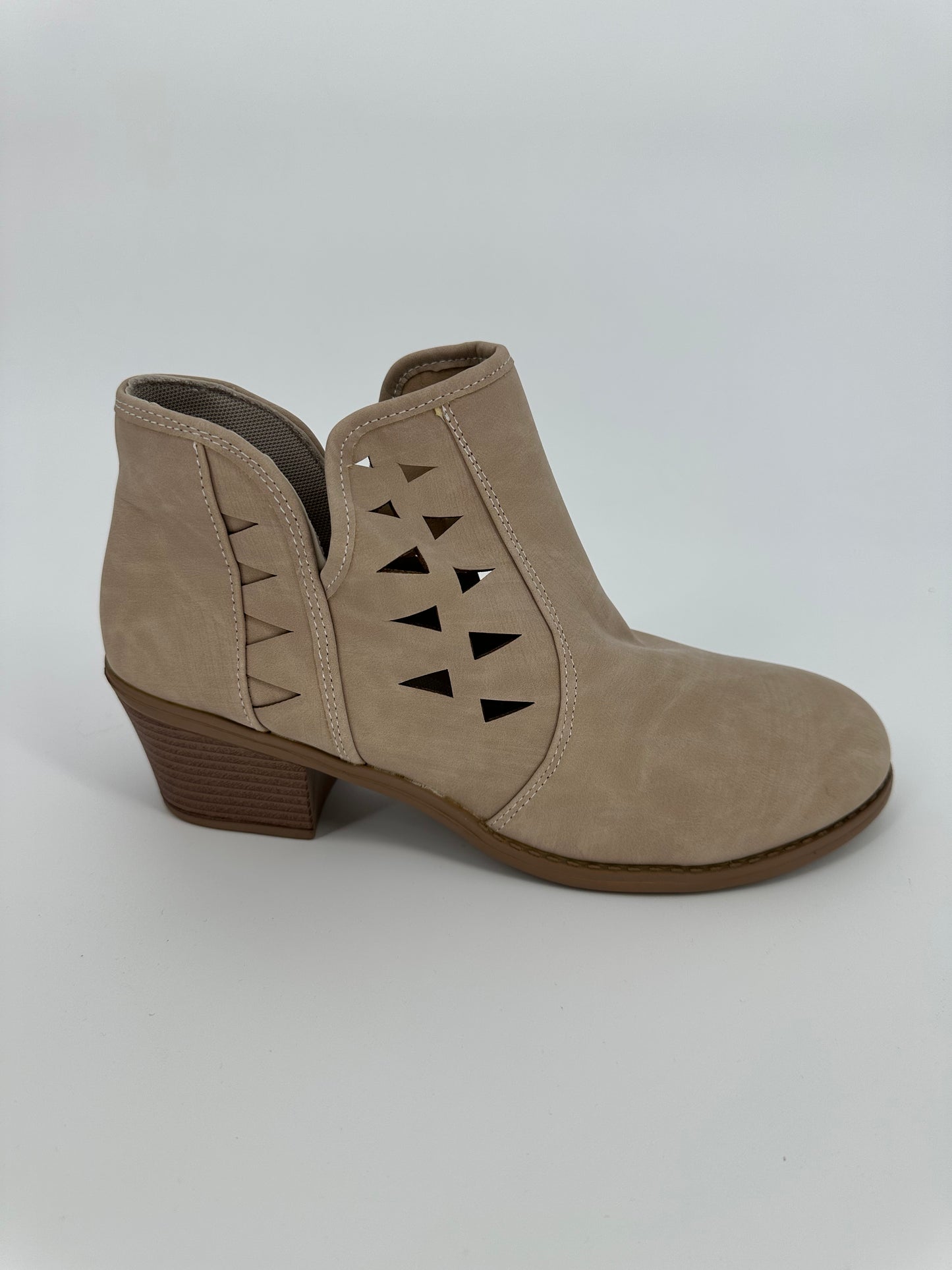 Tan Bootie