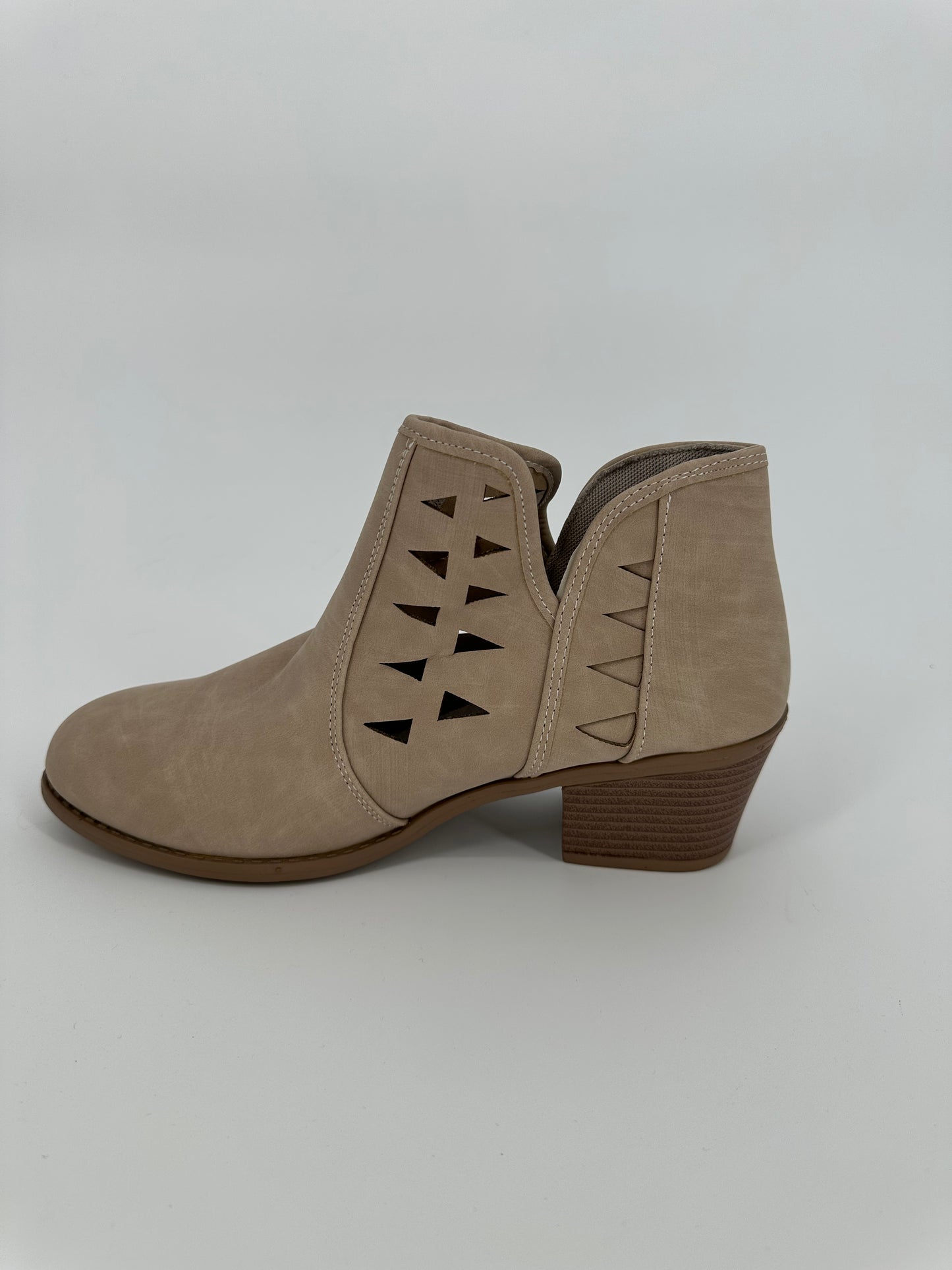 Tan Bootie