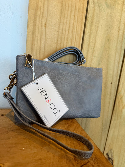 A2 Jen & Co. Crossbody Wristlet Purse