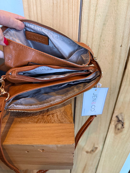 A2 Jen & Co. Crossbody Wristlet Purse