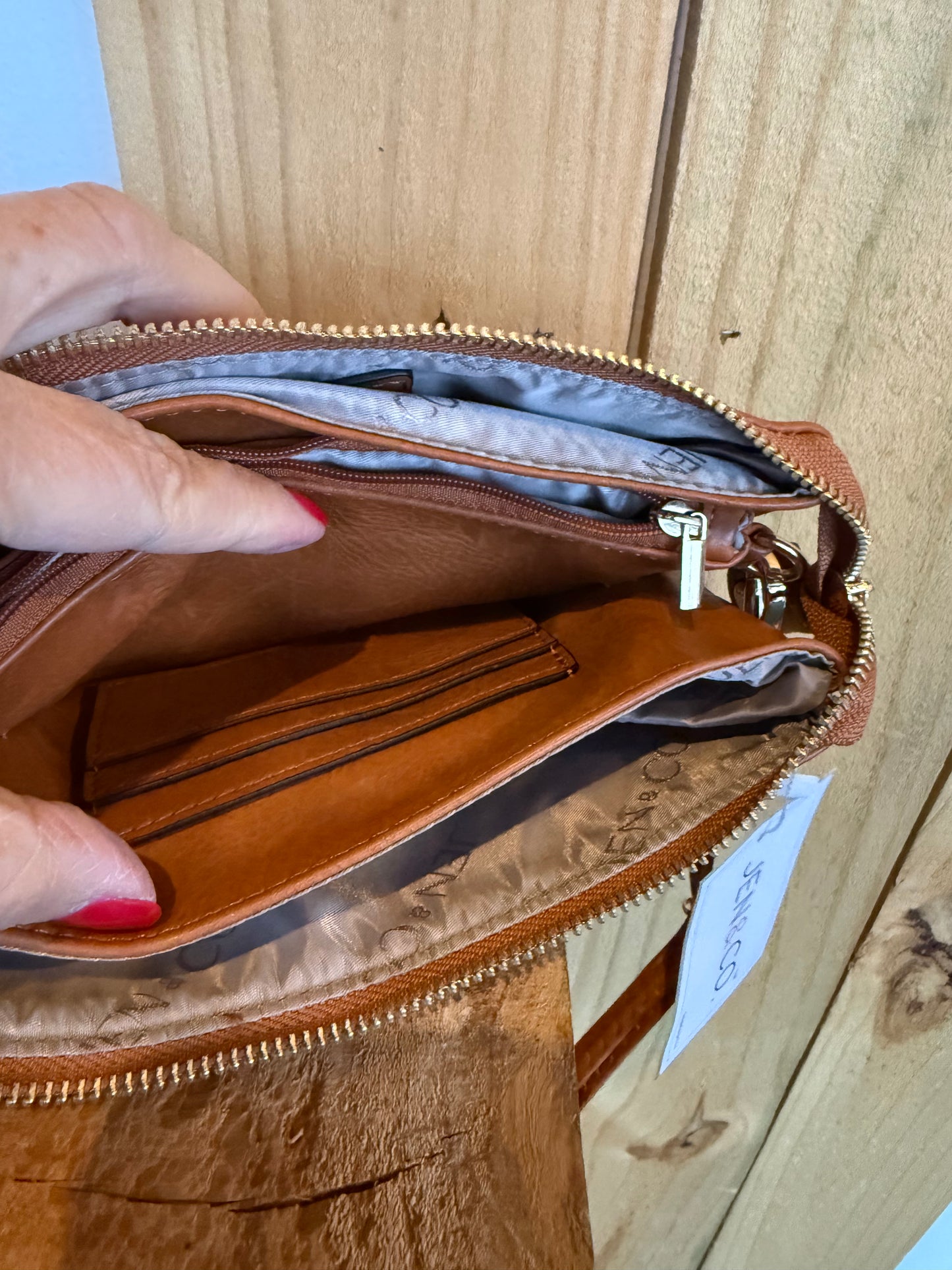 A2 Jen & Co. Crossbody Wristlet Purse