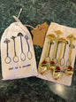 A78 Set of 4 Spoons with Mushroom Design - Ivy's Gifts & Boutique