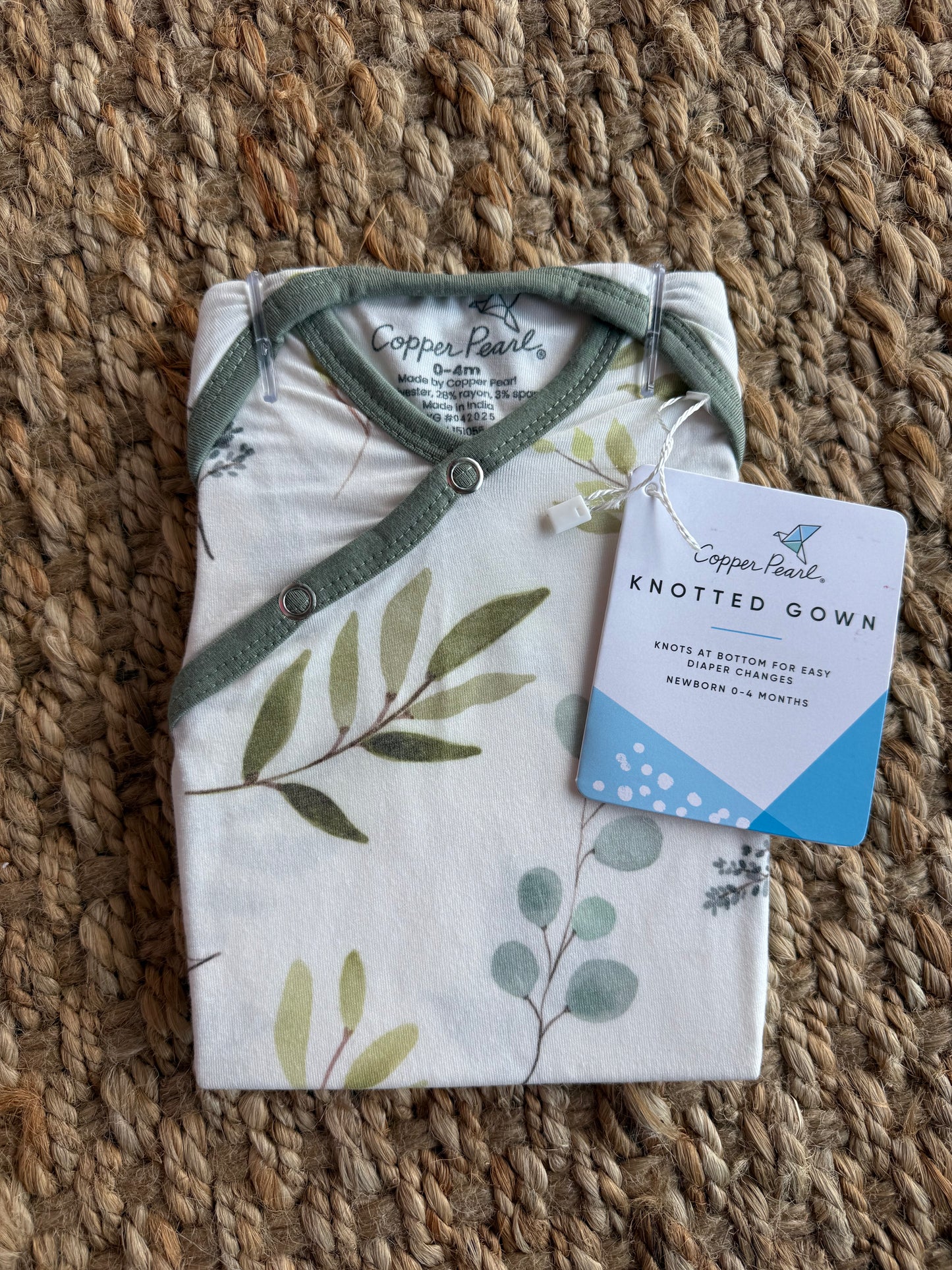 Copper Pearl Knotted Gown - Ivy's Gifts & Boutique