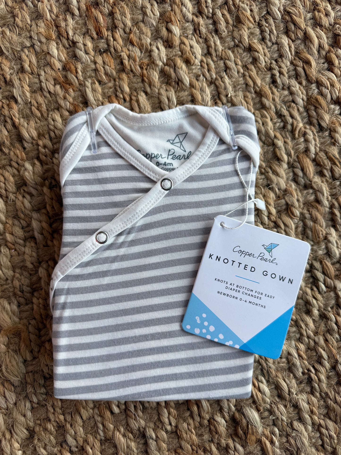 Copper Pearl Knotted Gown - Ivy's Gifts & Boutique