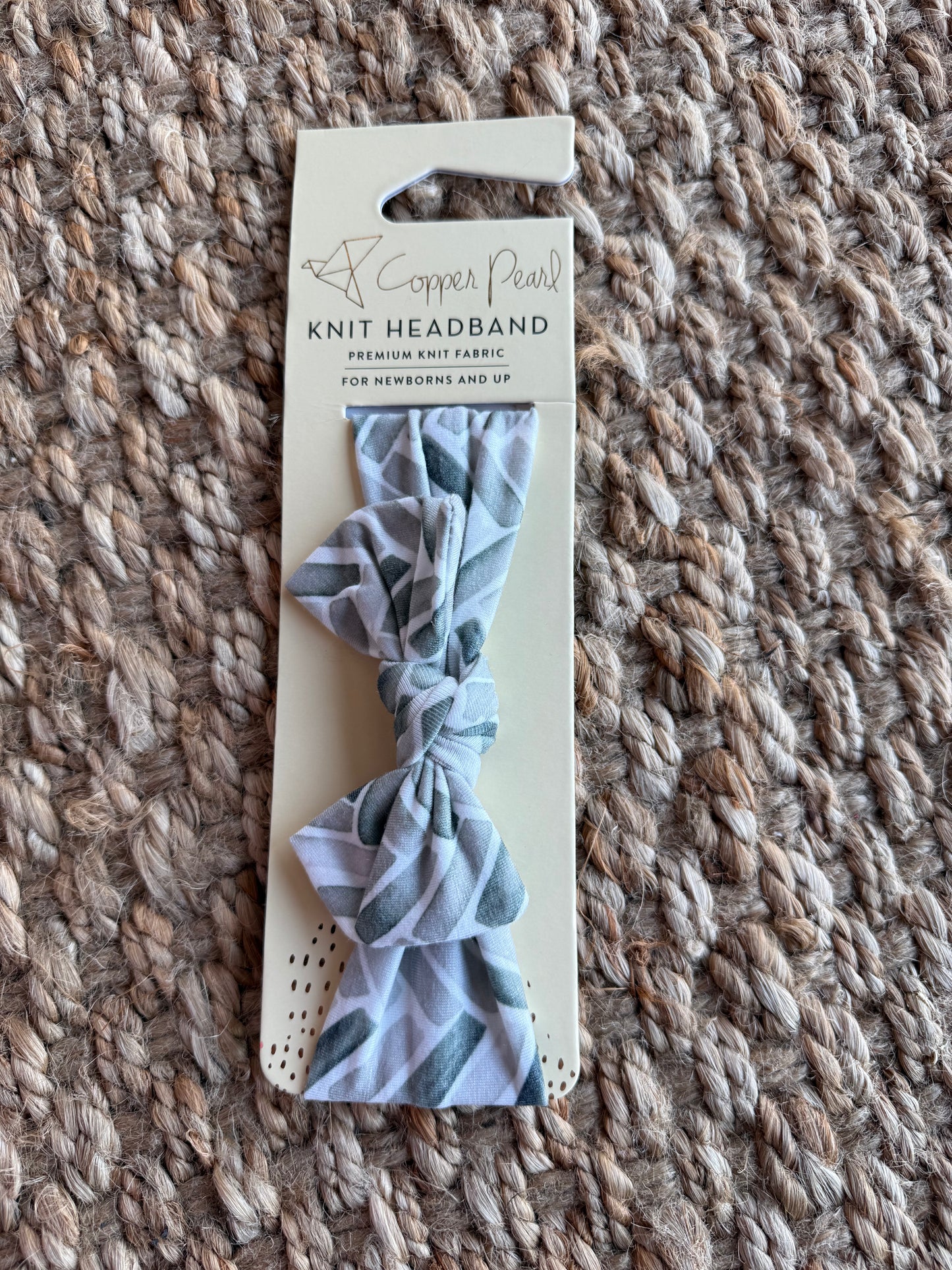 Copper Pearl Knit Headband - Ivy's Gifts & Boutique