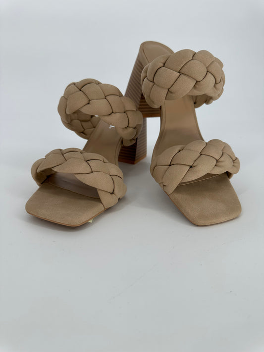 Nude Braided Sandal