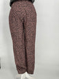 Brown Jogger pants with Black Spots