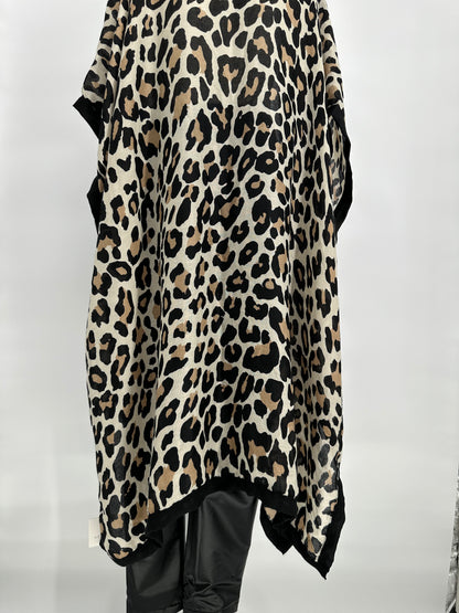 Animal Print Kimono