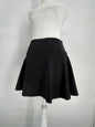 Black athletic skort